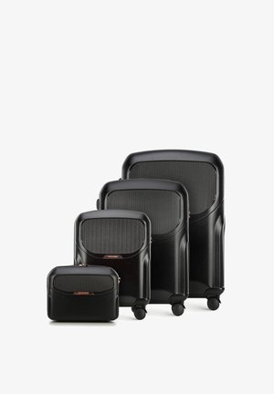 WITTCHEN LUGGAGE SET WITH WASH BAG FROM POLYCARBONATE - Set di valigie - schwarz