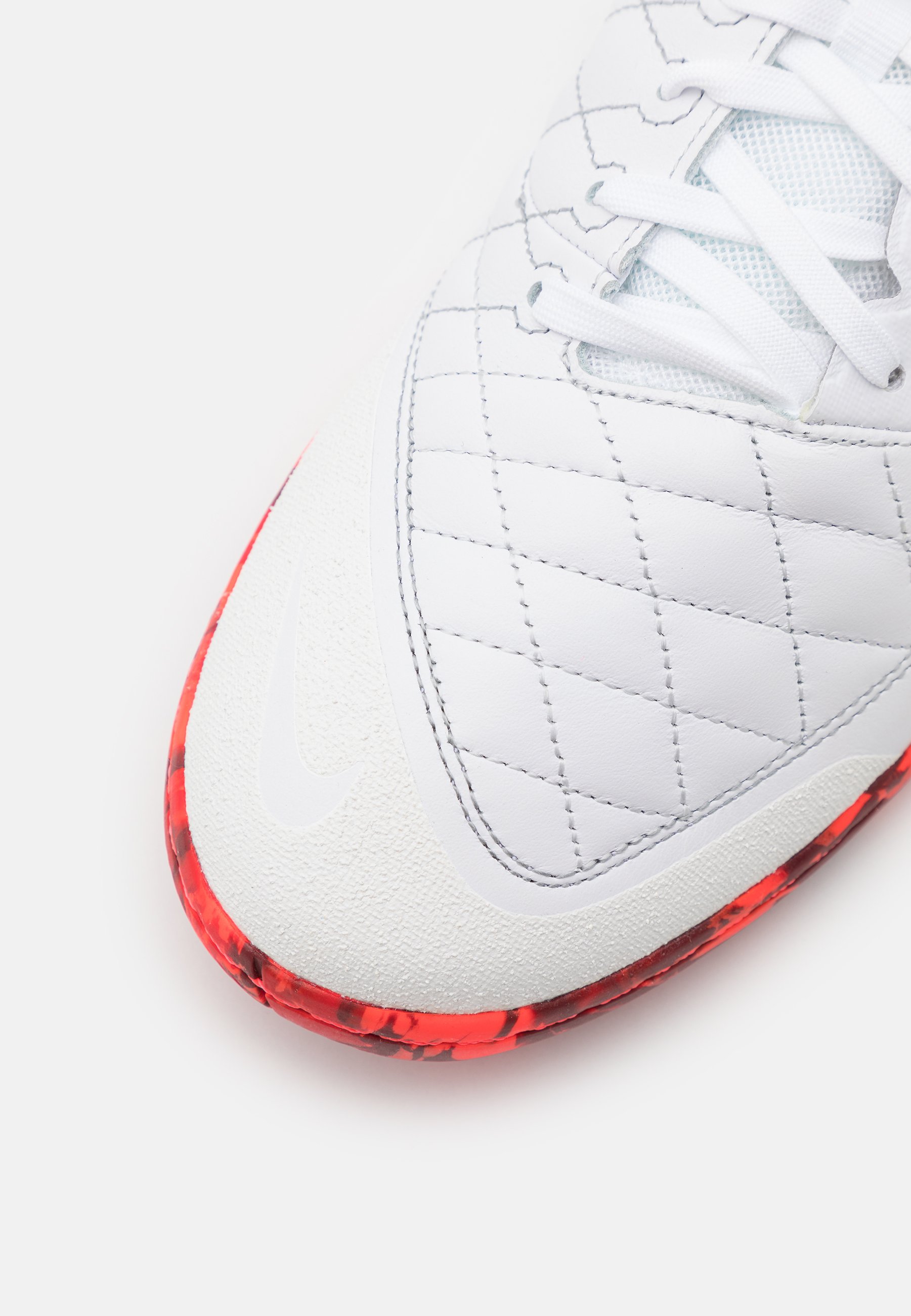 Nike Performance LUNARGATO II - Botas de fútbol sin tacos -  white/black/bright crimson/grey fog/blanco - Zalando.es