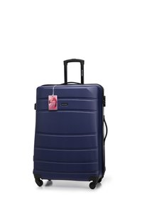 WITTCHEN LARGE SUITCASE WITH LUGGAGE TAG FROM ABS - Valise à roulettes - dark blue