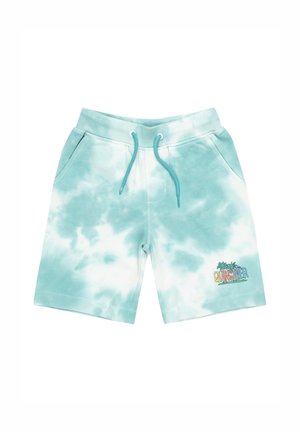 TIE DYE - MIT ELASTISCHEM BUND - Surfshorts - mint