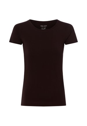 Marie Lund, MARIE LUND SHIRT - T-Shirt basic - schoko