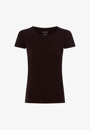 Marie Lund, MARIE LUND SHIRT - Basic T-shirt - schoko