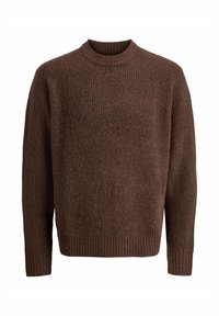 JORYORK OLLIE CREW NECK - Stickad tröja - deep mahogany