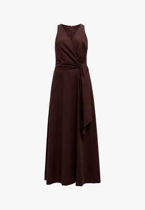 Forever New, ZOEY HALTER TIE MIDI - Μάξι φόρεμα - chocolate