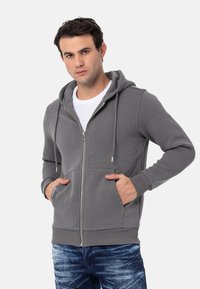 Cipo & Baxx Sweatjacke - anthracite