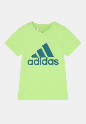 T-shirt con stampa - pulse lime/legacy teal