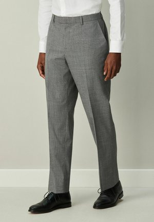 REGULAR FIT -  CONTRAST DETAIL  - Oblekové nohavice - grey