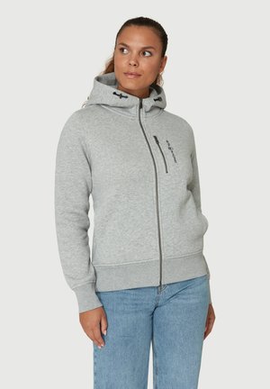 ZIP W GALE - Mikina na zip - grey melange