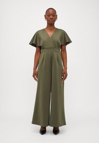 WAL G PETITE WEDDING BETTY WRAP - Ολόσωμη φόρμα - dark khaki