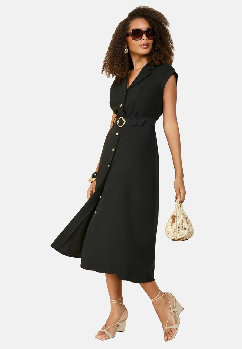 Friends Like These PETITE FIT - SHORT SLEEVE TAILORED UTILITY  - Särkkleit - black