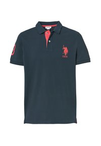 U.S. Polo Assn. A MANICHE CORTE CON LOGO E NUMERO - Polo - black