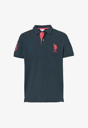 U.S. Polo Assn. A MANICHE CORTE CON LOGO E NUMERO - Polo - black