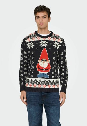 ONSX-MAX REG CREW - Trui - dark navy