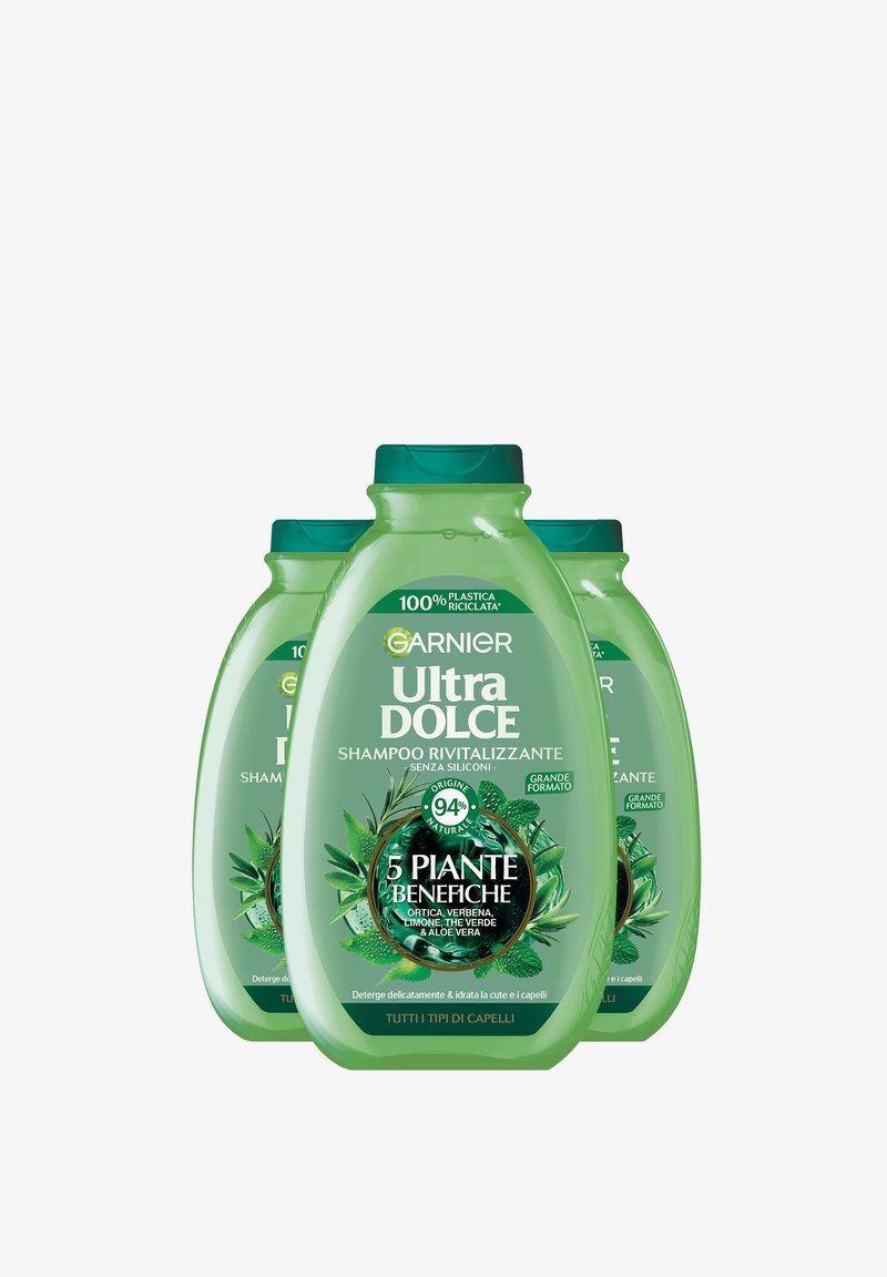 Garnier - SHAMPOO ULTRA DOLCE 5 PIANTE, SHAMPOO PER CAPELLI NORMALI, 400 ML - 3 PACK - Shampoo, Ingrandire
