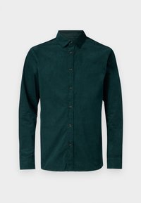 CORDBBSTOKED SHIRT - Button down-skjorte - dark green