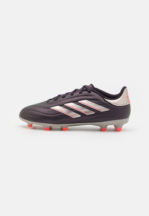COPA PURE 2 LEAGUE FG UNISEX - Scarpe da calcetto con tacchetti - aurora black/platin metallic/turbo