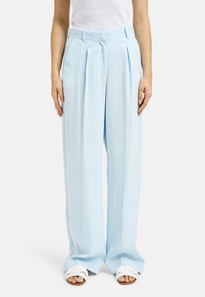 WIDE - Stoffhose - light blue