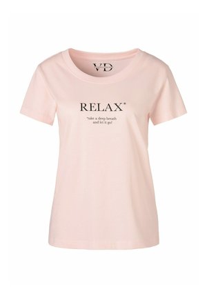 LASCANA, T-Shirt print - hellrosa