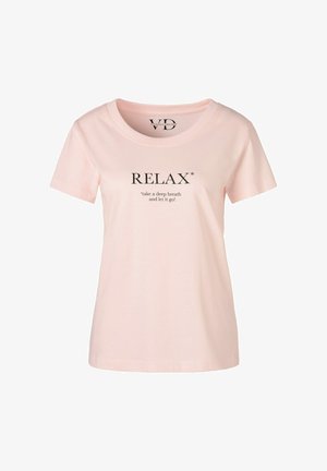 LASCANA, T-Shirt print - hellrosa