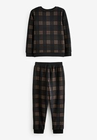 Next SINGLE SOFT TOUCH  - REGULAR FIT SET - Nachtwäsche Set - black white check