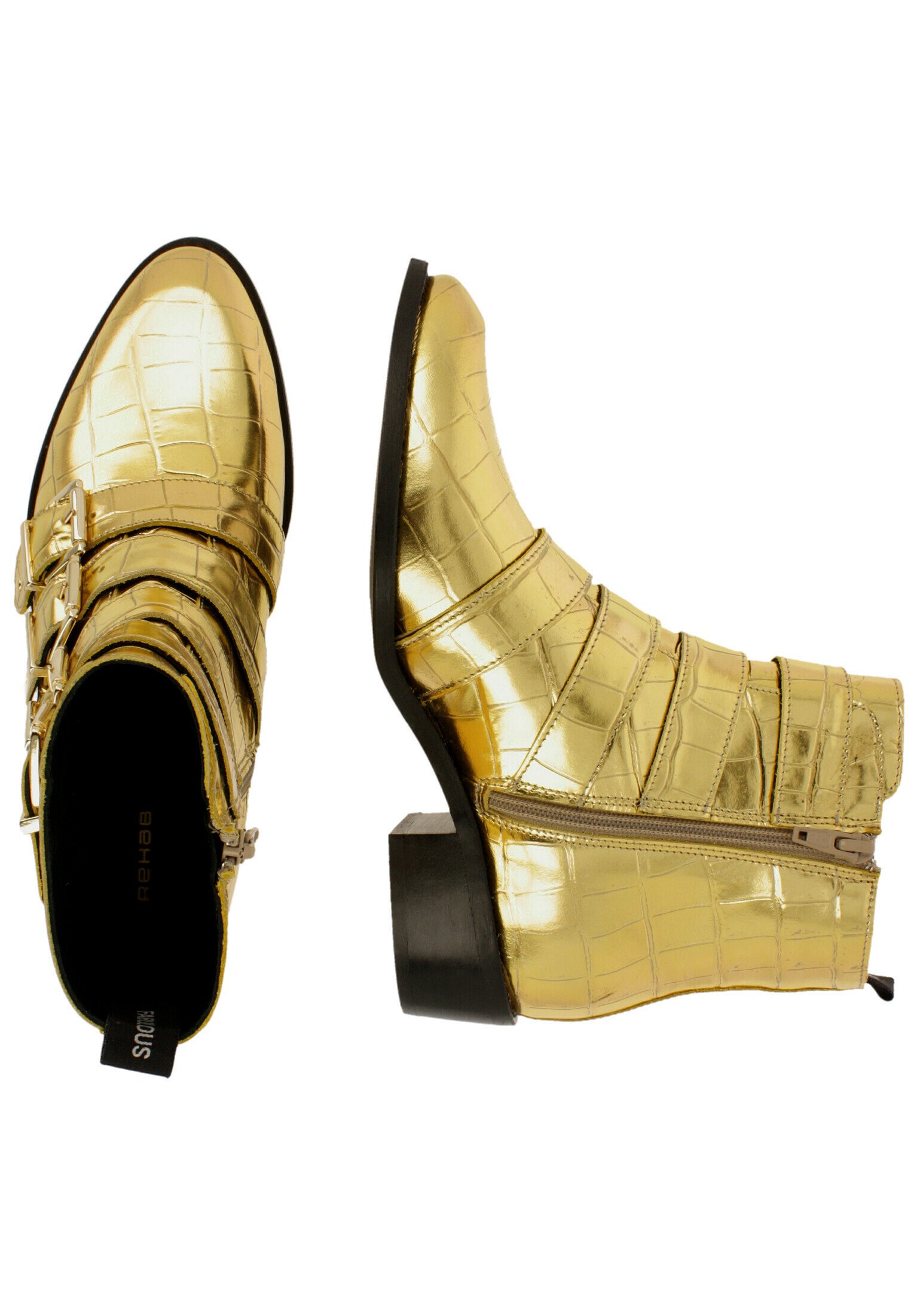 RUBY Cowboy Bikerlaarsjes gold RUBY Cowboy Bikerlaarsjes gold