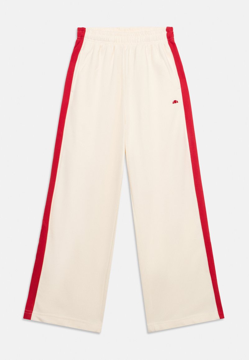 Ellesse PALAZOLI WIDE LEG - Tracksuit bottoms - off-white - Zalando.ie