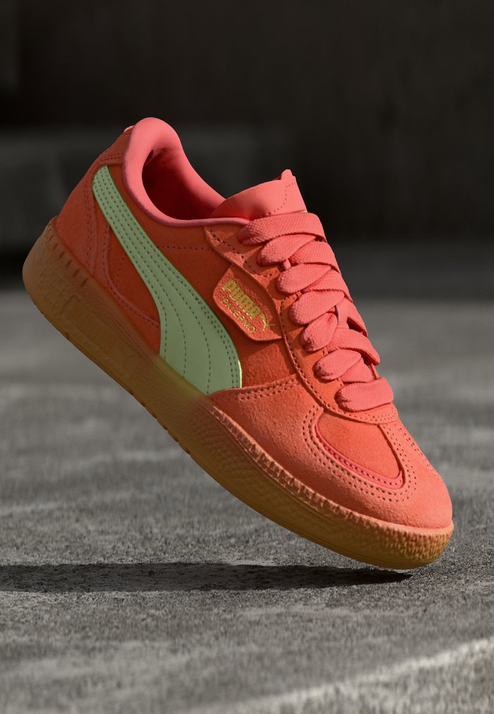 PUMA PALERMO MODA XTRA - Trainers - apricot\light red\light green