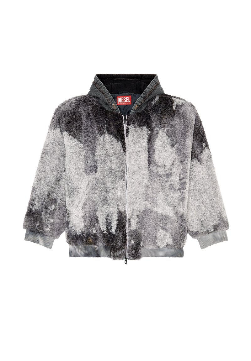 Diesel Fleecejas grijs Diesel Fleecejas grijs
