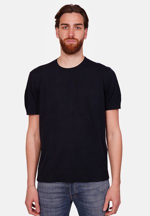 Armani Exchange, FELPA LOGO ARMANI EXCHANGE - T-shirt basic - blue