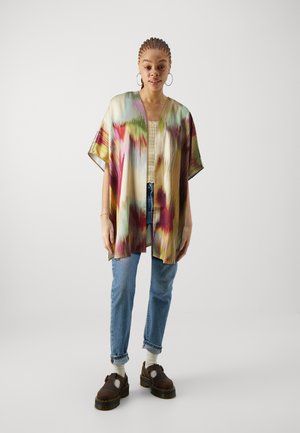 VIKELLY KIMONO - Pončo - autumn blonde