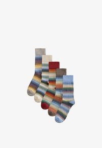 Niet geselecteerd, blue yellow red ombre stripe