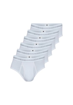 6-PACK - BAMBUS - Trusser - white