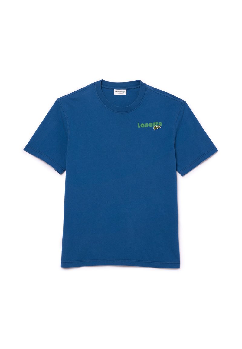Lacoste T-shirt print blauw Lacoste T-shirt print blauw