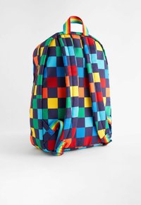 Little Bird RAINBOW REGULAR FIT - Šolska torba - navy checkerboard bag