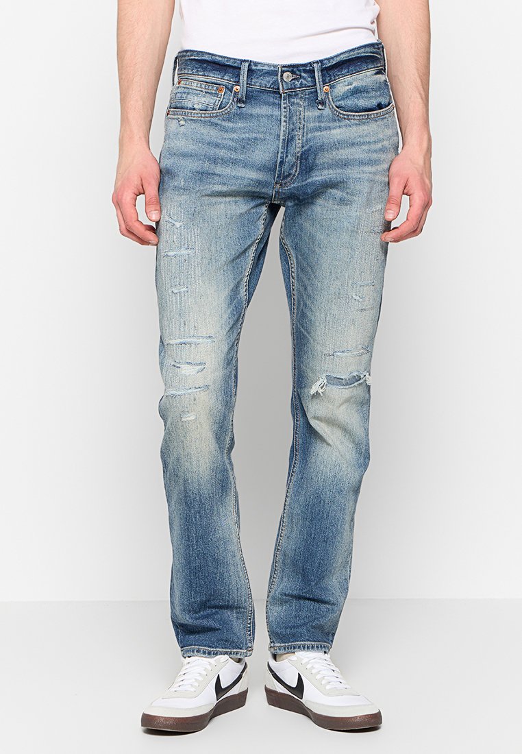 Denham Straight leg jeans blauw Denham Straight leg jeans blauw