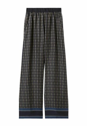 FLUIDE IMPRIMÉ - Pantaloni - print fonce