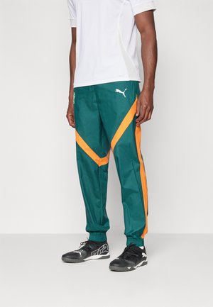 IVORY COAST FIF PREMATCH WOVEN PANT - Article de supporter d'équipe nationale - dark myrtle/rickie orange