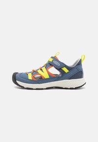 Keen - MOTOZOA YOUTH UNISEX - Pārgājienu sandales - blue Miniatūras attēls 1