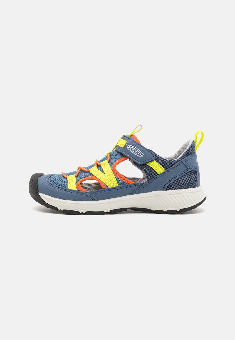 Keen - MOTOZOA YOUTH UNISEX - Chodecké sandály - blue, Zvětšit