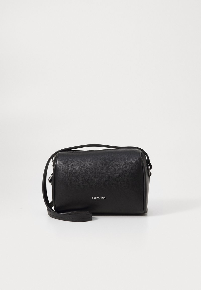 Calvin Klein REFINE CAMERA BAG - Borsa a tracolla - black