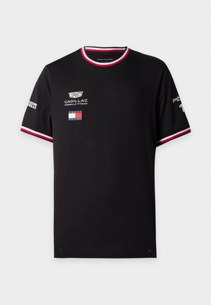 Tommy Hilfiger, REPLICA PEREZ TEE - Μπλουζάκι με στάμπα - black