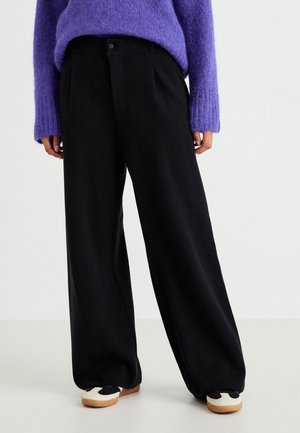GAP CASHSOFT TAILORED PANT - Hlače - black
