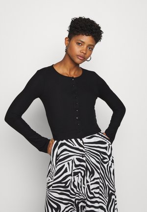 MINERVA LONG SLEEVE - Kardigan - black