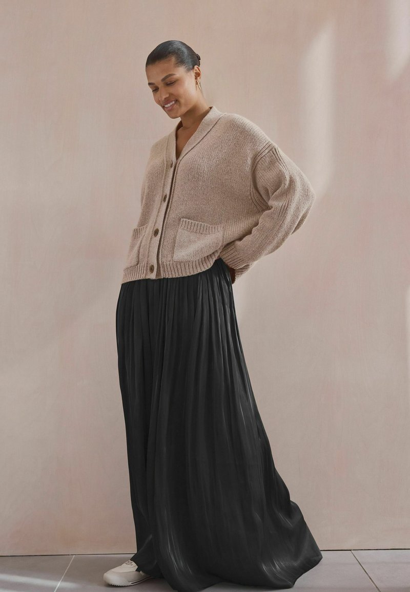 Next SOFT TOUCH POCKET FRONT BUTTON - REGULAR FIT - Neuletakki - neutral