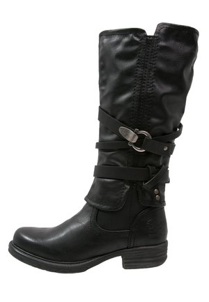 Bottes de cowboy / motard - black