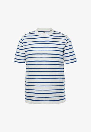 JP1880, AWARE STRIPED SHORT SLEEVE - T-Shirt print - off white