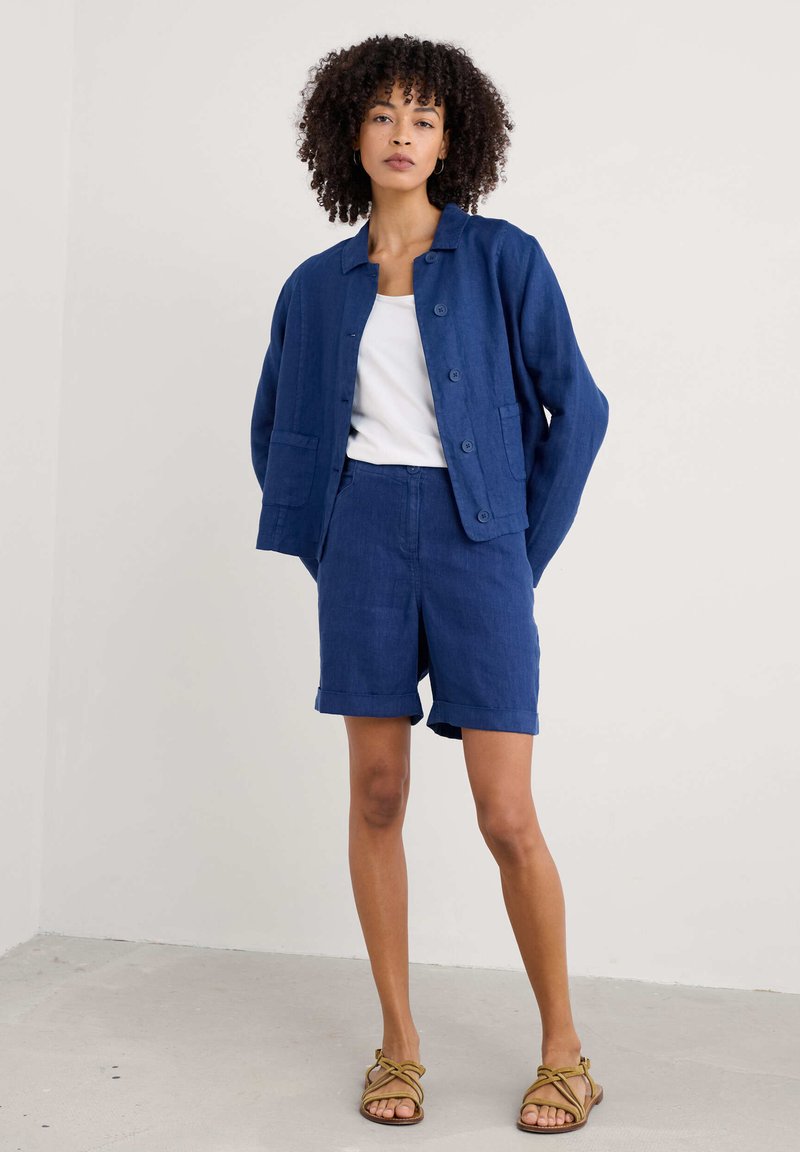 Seasalt Cornwall - ARAME - Summer jacket - blue yacht, Enlarge
