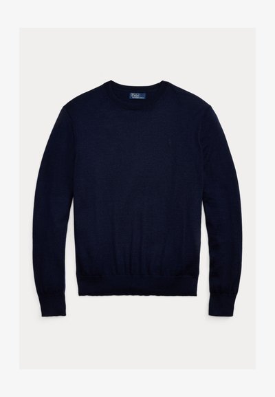 Polo Ralph Lauren WOOL CREWNECK SWEATER - Πουλόβερ - hunter navy