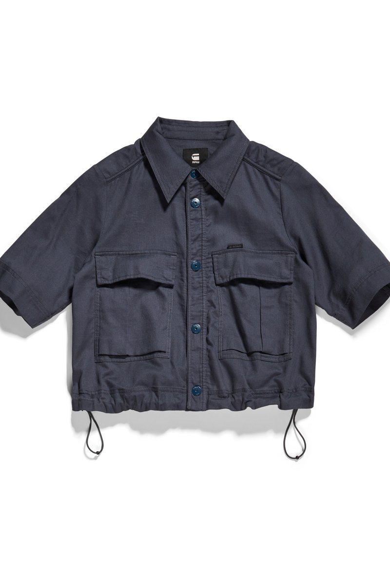 G-Star Overhemdblouse blauw G-Star Overhemdblouse blauw