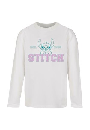 LILO AND STITCH - COLLEGIAL PASTEL - Long sleeved top - white
